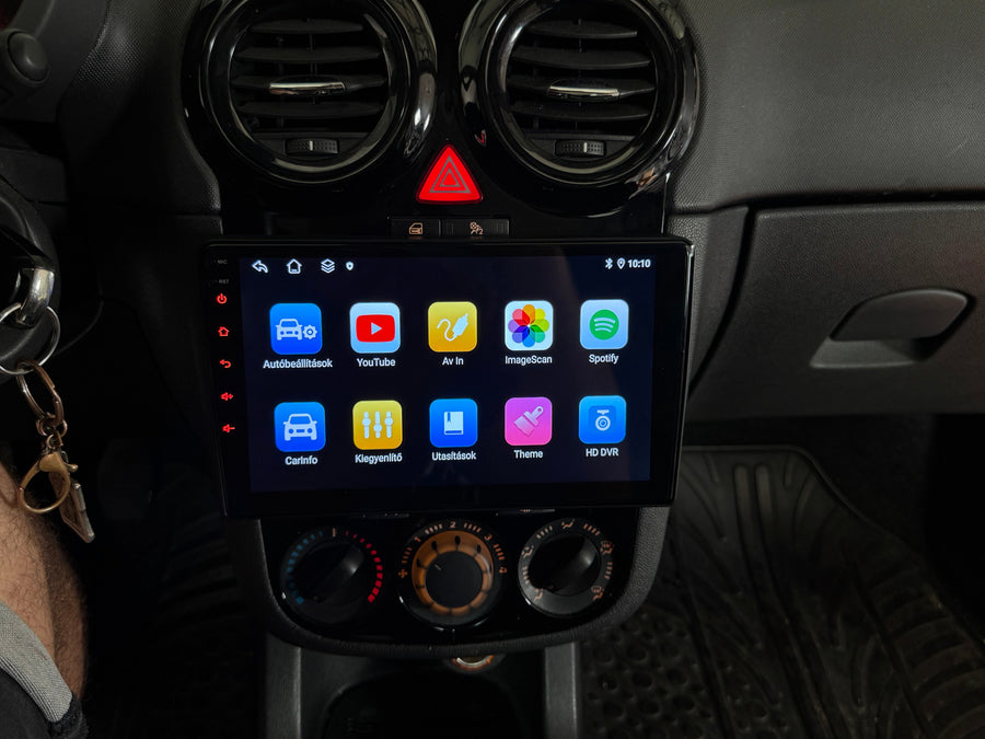 Opel Astra, Vectra, Zafira, Corsa, Meriva 9" Android Multimédia fejegység - TopNAVI
