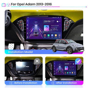 Opel Corsa E / Adam 2013- 2019 9" Android Multimedia head unit — kép 2