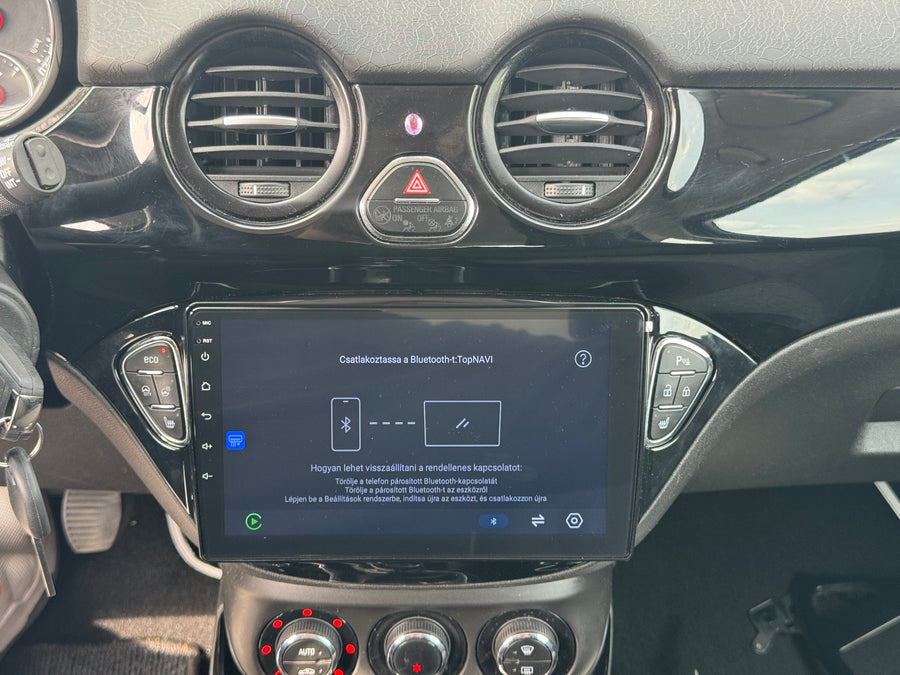 Opel Corsa E / Adam 2013 - 2019 9" Android Multimédia fejegység autórádió, hifi, rádió és fejegység nagy kijelzővel, CarPlay, Android autó, Wifi és Bluetooth támogatással,