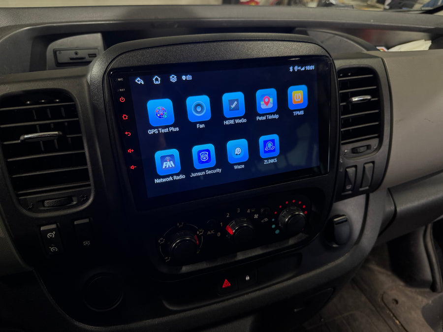 Opel Vivaro B 2014 - 2020 9" Android Multimédia fejegység autórádió, hifi, rádió és fejegység nagy kijelzővel, CarPlay, Android autó, Wifi és Bluetooth támogatással,