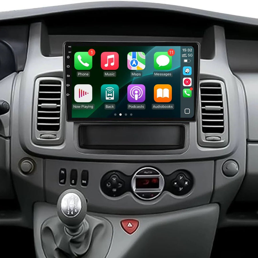 Opel Vivaro X83 2010 - 2014 10" Android Multimédia fejegység autórádió, hifi, rádió és fejegység nagy kijelzővel, CarPlay, Android autó, Wifi és Bluetooth támogatással,