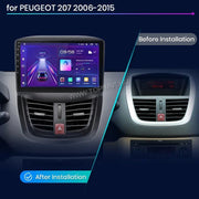 Peugeot 207 2006- 2015 9" Android Multimedia Head Unit — kép 2