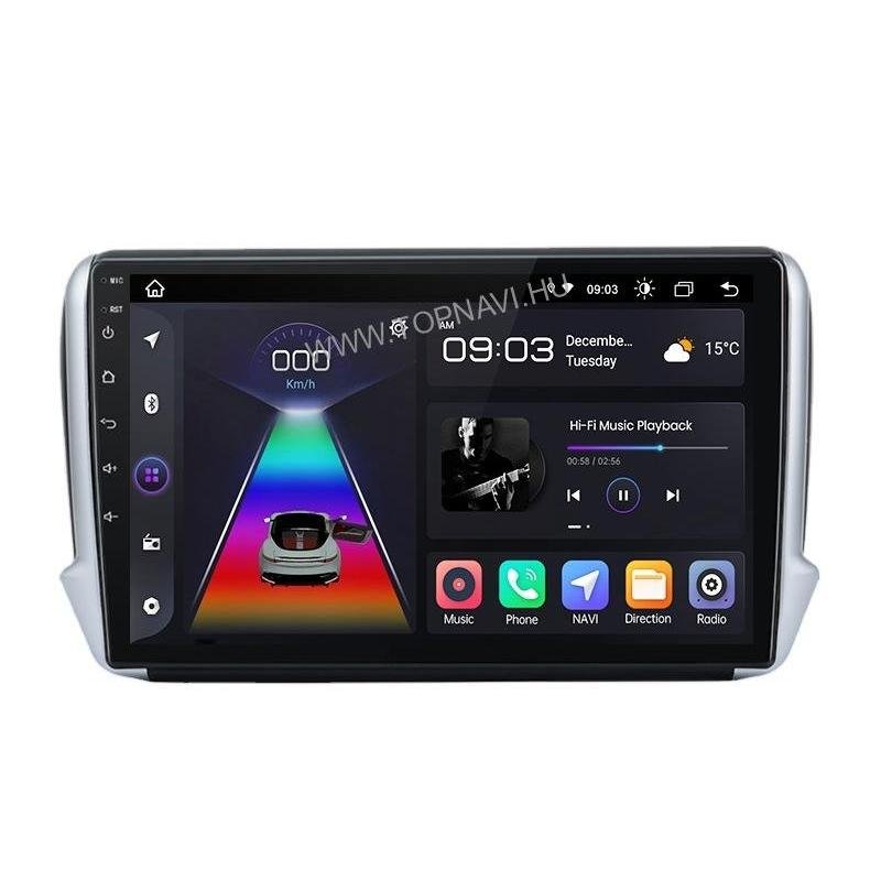 Peugeot 208 / 2008 2012- 2019 10.1" Android Multimedia Head Unit — Márkaspecifikus multimédia