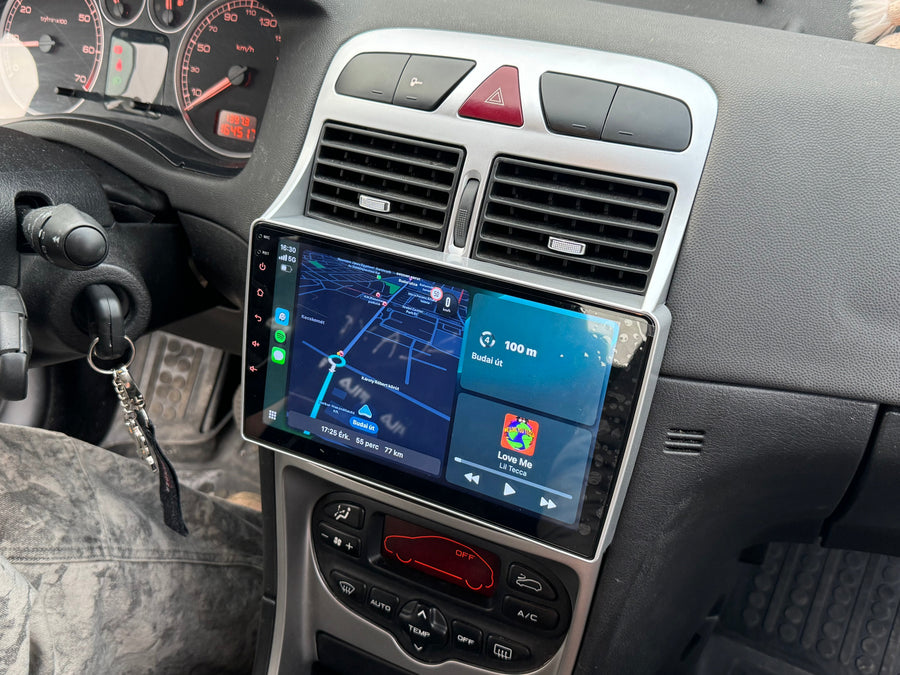 Peugeot 307 2001 - 2008 9" Audio Android Multimédia fejegység - TopNAVI