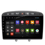 Peugeot 308, 308 SW 2007-2013 9" Android multimedia car radio touchscreen head unit — kép 1