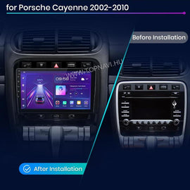 Porsche Cayenne 2002 - 2010 9" Android Multimédia fejegység - TopNAVI