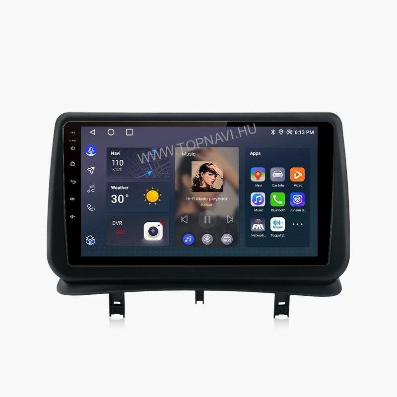 Renault Clio 3 2005 - 2012 9" Android Multimédia fejegység - TopNAVI