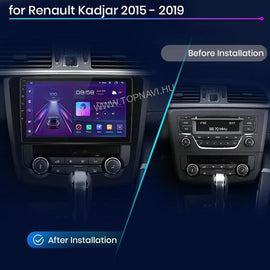 Renault Kadjar 2015 - 2019 9" Android Multimédia fejegység - TopNAVI