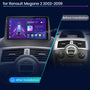 Renault Megane 2 2002-2008 9" Android multimedia car radio touchscreen head unit — kép 2