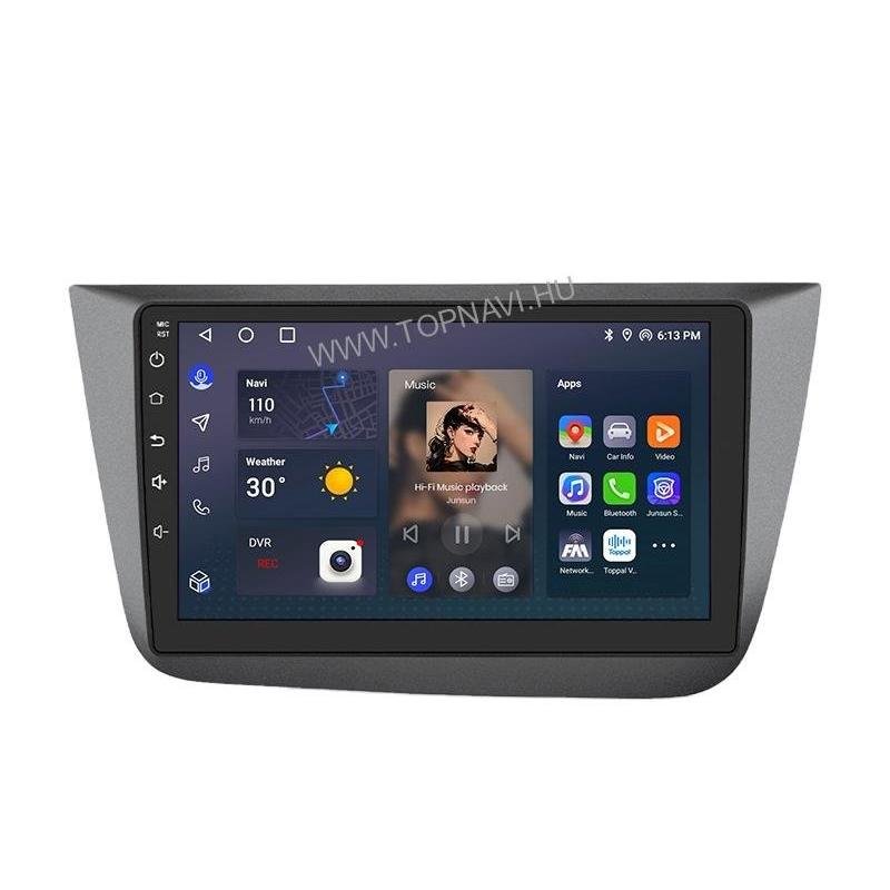 Seat Altea 2004 - 2015 9" Android Multimédia fejegység - TopNAVI