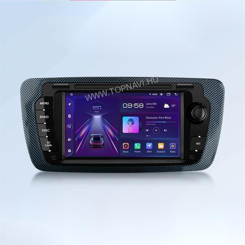 Seat Ibiza 4 6j 2008-2017 7" Android Multimedia head unit — Márkaspecifikus multimédia
