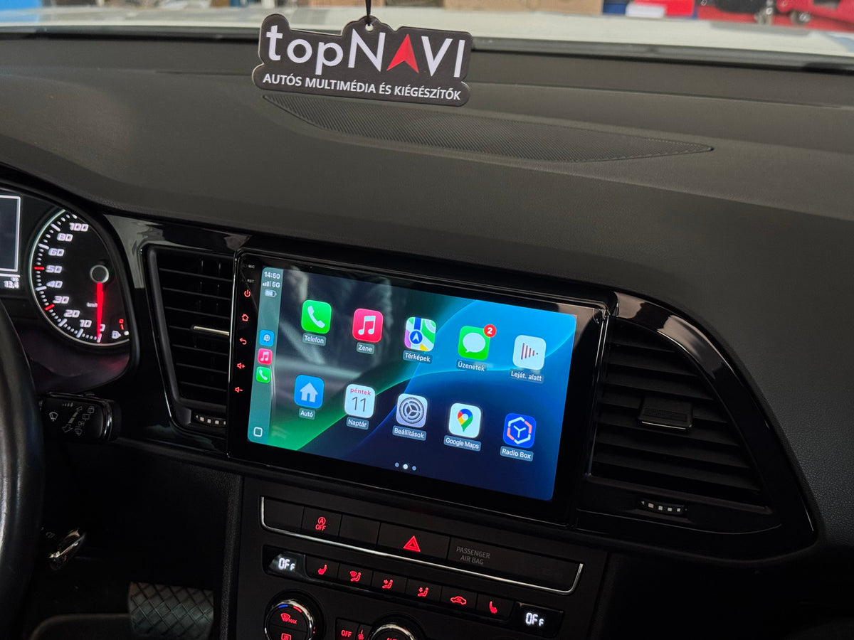 Seat Leon Mk3 2012 - 2020 9" Android Multimédia fejegység - TopNAVI