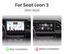 Seat Leon Mk3 2012-2020 9" Android multimedia car radio touchscreen head unit — kép 2