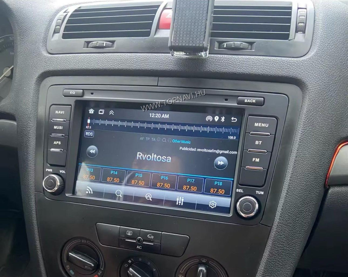 Skoda Octavia 2 2004 - 2012 8" Android Multimédia fejegység - TopNAVI