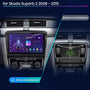 Skoda Superb 2 2008-2015 10.1" Android multimedia car radio touchscreen head unit — kép 2