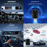 Vezeték nélküli Carplay/Android Auto adapter — kép 3