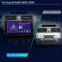 Suzuki Swift 2 2005-2010 10.1" Android multimedia car radio touchscreen head unit — kép 2
