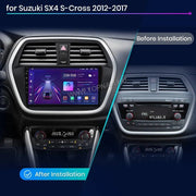 Suzuki SX-4, S-Cross 2013- 2022 9" Android Multimedia Head Unit — kép 2