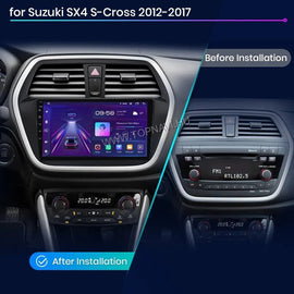 Suzuki SX - 4, S - Cross 2013 - 2022 9" Android Multimédia fejegység - TopNAVI
