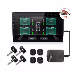 TMPS guminyomás figyelő rendszer autórádió, hifi, rádió és fejegység nagy kijelzővel, CarPlay, Android autó, Wifi és Bluetooth támogatással,