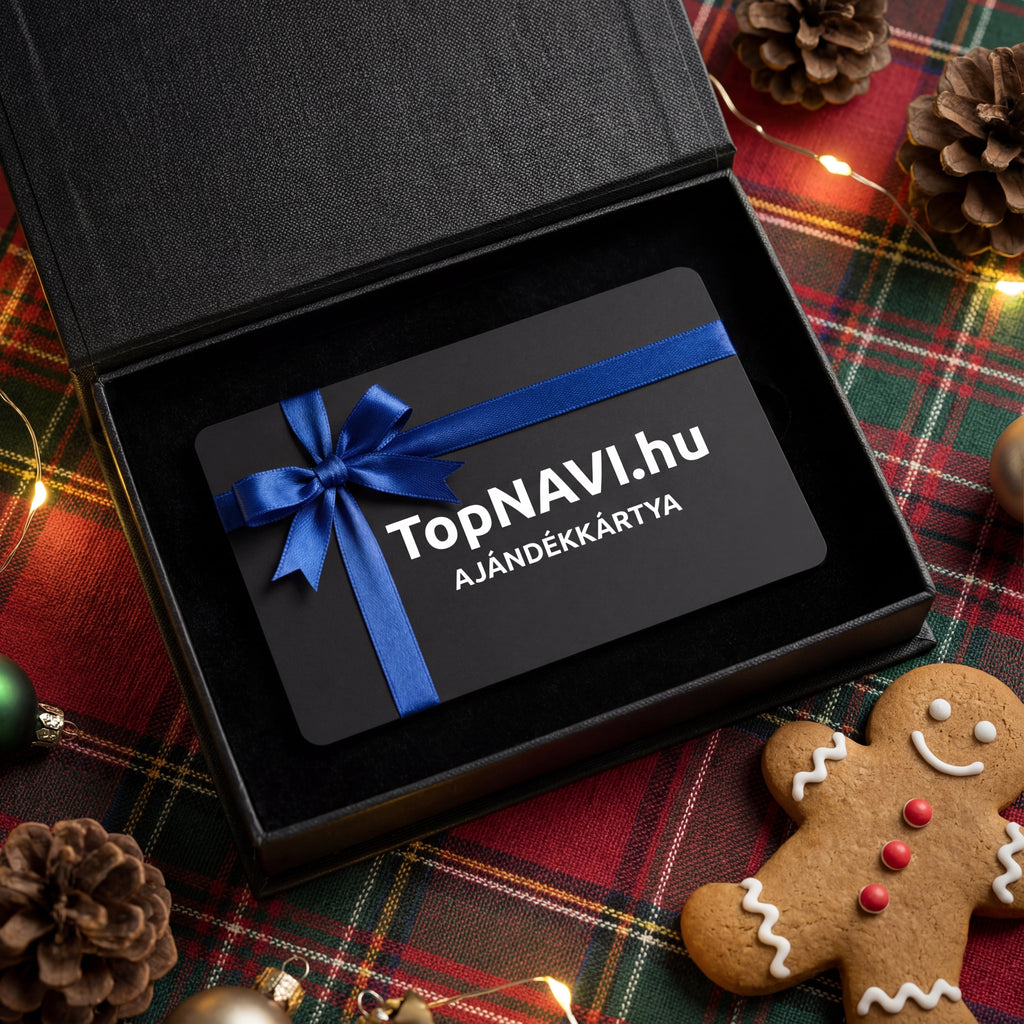 TopNavi Digitális Ajándékkártya autórádió, hifi, rádió és fejegység nagy kijelzővel, CarPlay, Android autó, Wifi és Bluetooth támogatással,