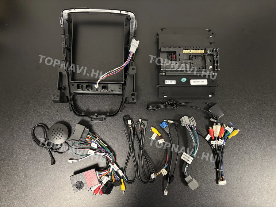 Opel Astra J "Tesla Style" 2009-2015 9.7" Android multimedia car radio touchscreen head unit - Hátulja