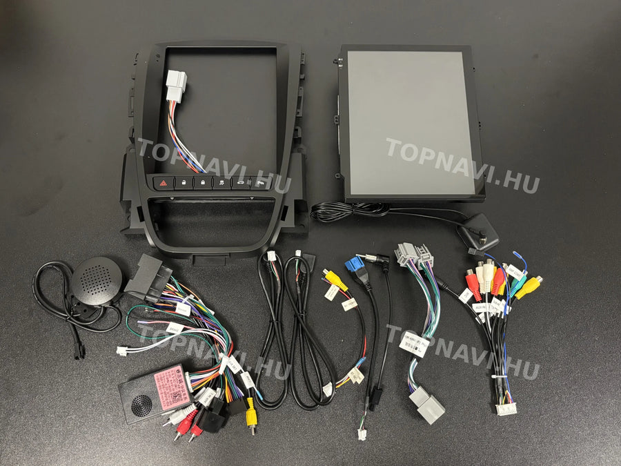 Opel Astra J "Tesla Style" 2009-2015 9.7" Android multimedia car radio touchscreen head unit - Eleje