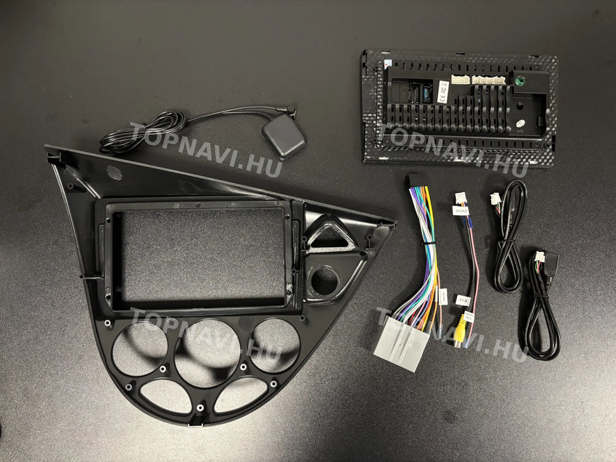 Ford Focus MK1 1998-2004 9" Android multimedia car radio touchscreen head unit - Hátulja
