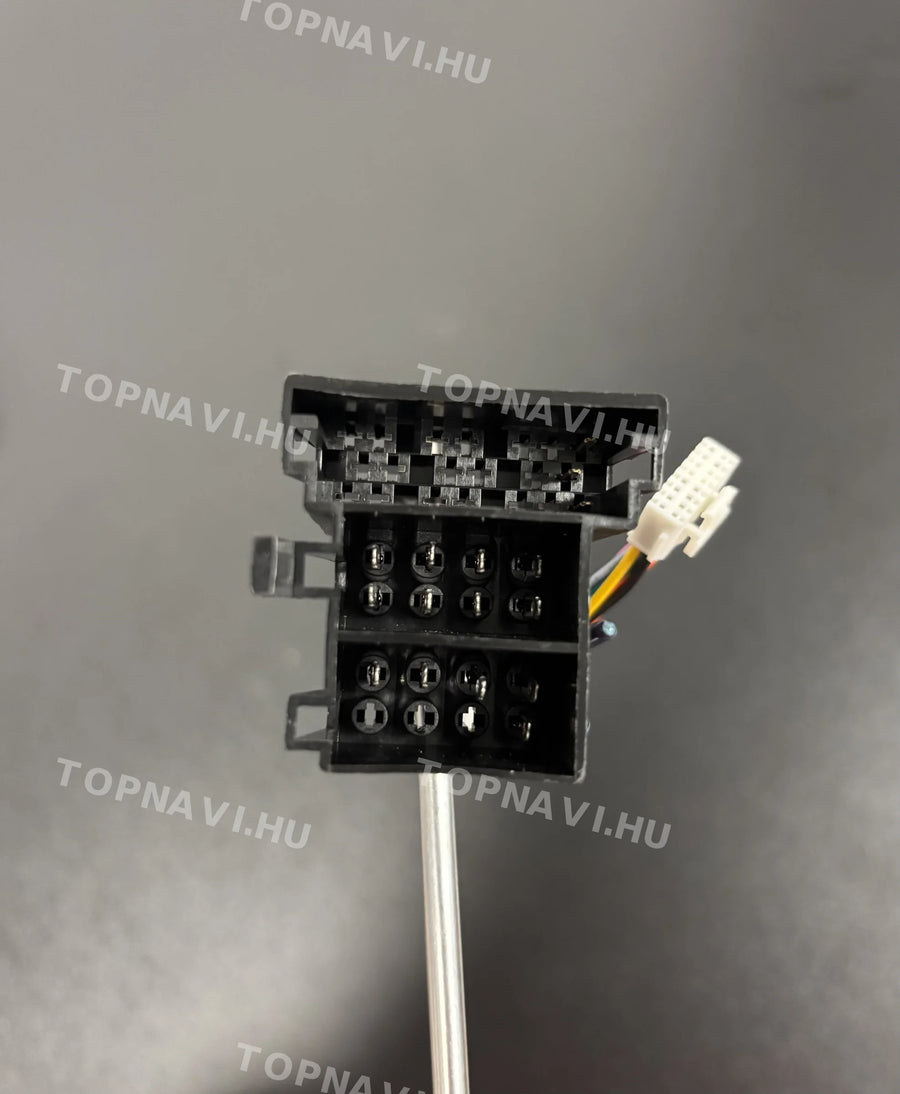 Fiat, Abarth 500 2007-2016 9" Black Android multimedia car radio touchscreen head unit - Csatlakozó