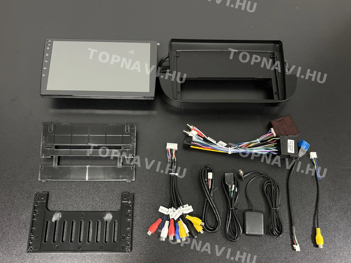 Fiat, Abarth 500 2007-2016 9" Black Android Multimedia Head Unit - Eleje
