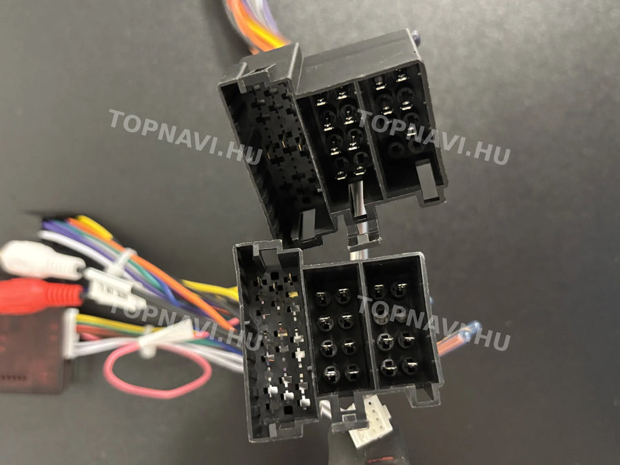 Fiat Fiorino 2008-2017 10.1" Android multimedia car radio touchscreen head unit - Csatlakozó
