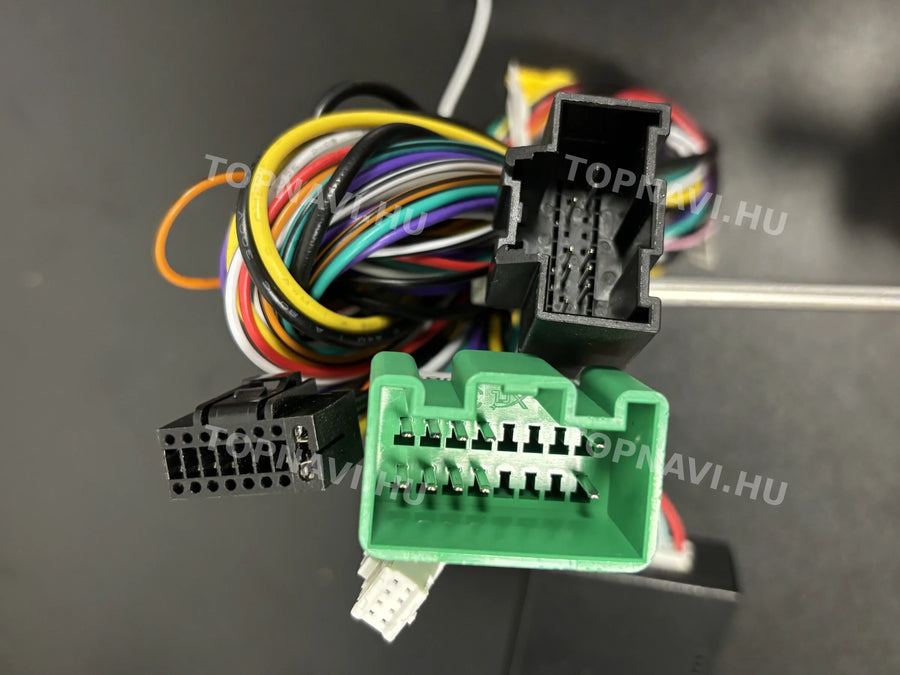 Opel Astra K 2015-2021 9" Android multimedia car radio touchscreen head unit - Csatlakozó