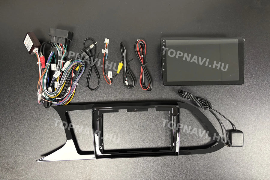Seat Leon Mk3 2012-2020 9" Android multimedia car radio touchscreen head unit - Eleje
