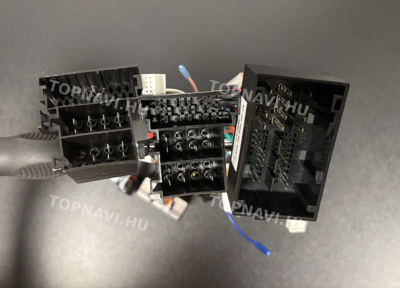 Peugeot Boxer 2006- 2021 9" Android Multimedia Head Unit - csatlakozó