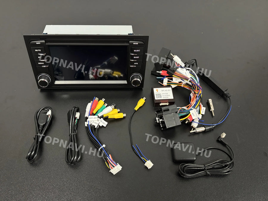 Seat Exeo 2008-2013 7" Android multimedia car radio touchscreen head unit - Eleje