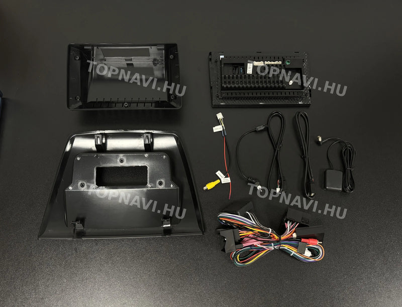 BMW X3 E83 2002–2011 9" Android multimedia car radio touch screen head unit - hátulja