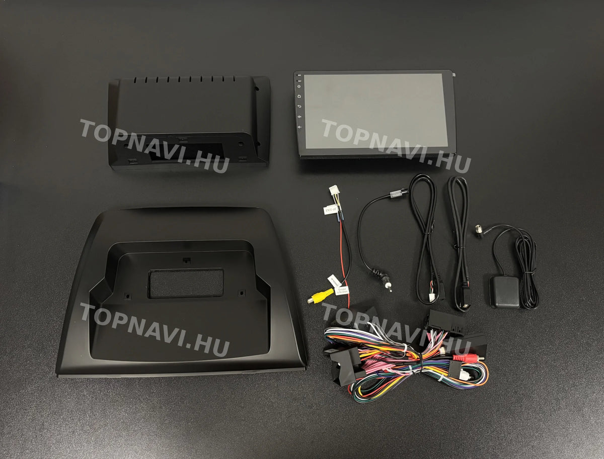 BMW X3 E83 2002–2011 9" Android multimedia car radio touch screen head unit - Eleje