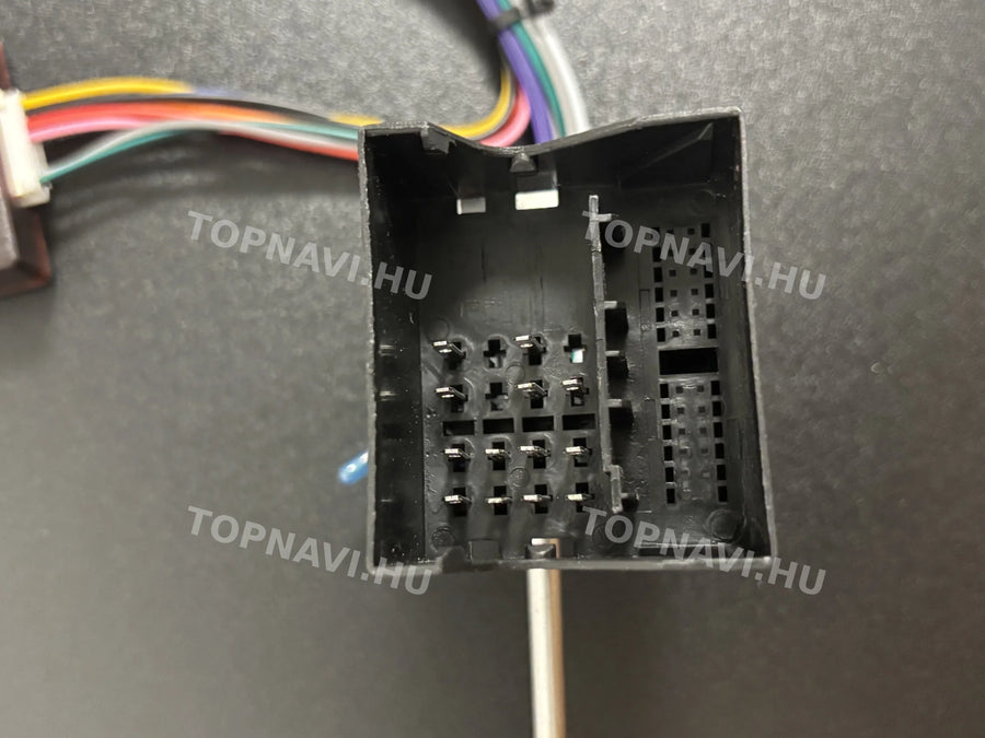 BMW E90 E91 E92 E93 2005–2012 7" Android multimedia car radio touch screen head unit - Csatlakozó