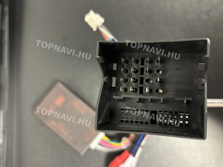 Opel Astra, Vectra, Zafira, Corsa, Meriva 9" Android multimedia car radio touchscreen head unit - Csatlakozó