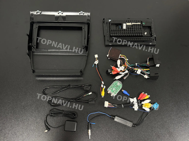Audi A6 C5 1997–2004 9" Android multimedia car radio touch screen head unit - hátulja