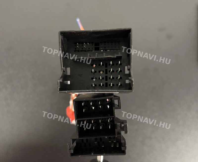Audi A6 C5 1997–2004 9" Android multimedia car radio touch screen head unit - csatlakozó