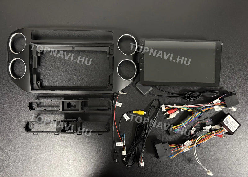 Volkswagen Tiguan 2007- 2016, Golf Plus 2004- 2014 9" Android Multimedia Head Unit - eleje