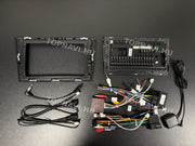 Volkswagen Golf 6 2008- 2013 9" Android Multimedia Head Unit - Hátulja