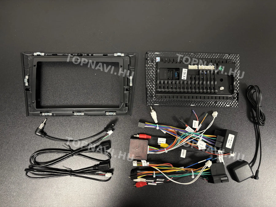 Volkswagen Golf 6 2008-2013 9" Android multimedia car radio touchscreen head unit - Hátulja