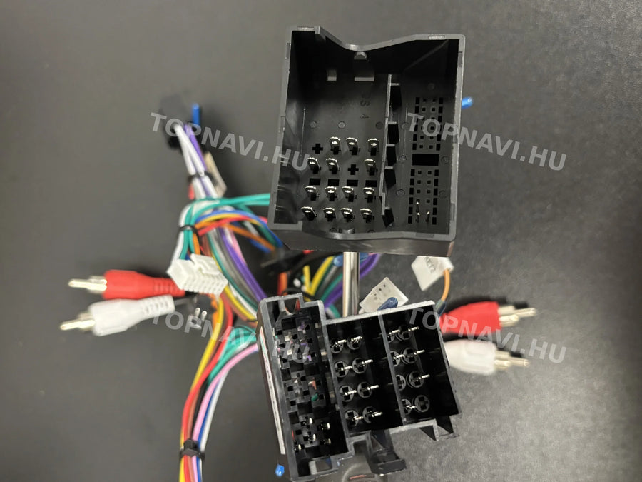 Volkswagen Polo 5 2009-2017 9" Android multimedia car radio touchscreen head unit - Csatlakozó