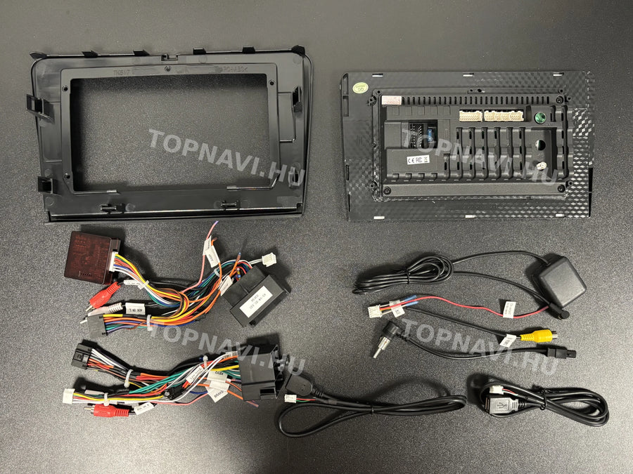 Skoda Superb 2 2008-2015 10.1" Android multimedia car radio touchscreen head unit - Hátulja