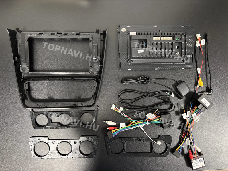 Skoda Yeti 5L 2009- 2017 10.1" Android Multimedia head unit - hátulja