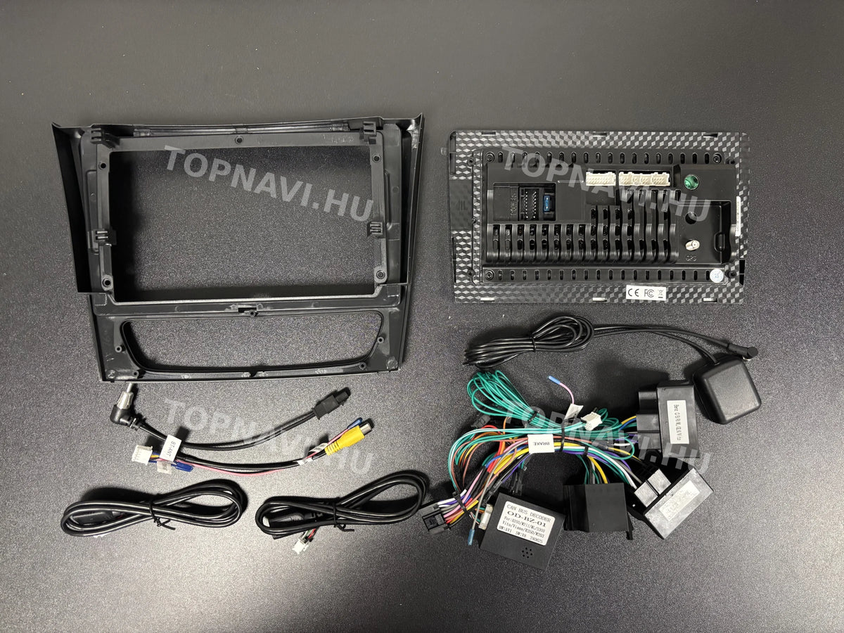 Mercedes-Benz E W211 / CLS W219 / G W463 9" Android Multimedia Head Unit - Hátulja