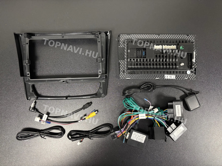 Mercedes-Benz E W211 / CLS W219 / G W463 9" Android multimedia car radio touchscreen head unit - Hátulja