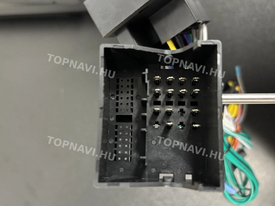 Mercedes-Benz E W211 / CLS W219 / G W463 9" Android multimedia car radio touchscreen head unit - Csatlakozó